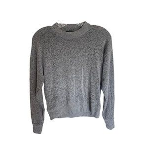 J. Crew Sweater Womens Size XS Gray Black Classic
